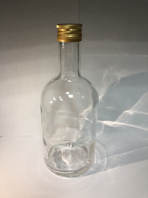 Бутылка винтовая Абсолют ( домашняя ) 0.25 литр с винт. крышкой.