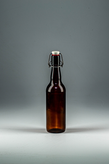 Бутылка пивная бугель 0,5 л коричневая