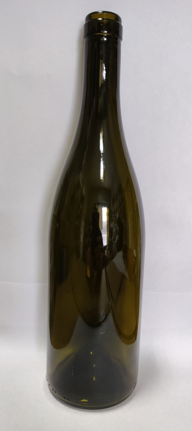 Бутылка винная 0,75 л "Бургундия" оливковая